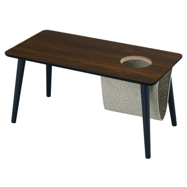 ANIT-BR ルミナス アニテリア ハンモック付穴あきテーブル ブラウン