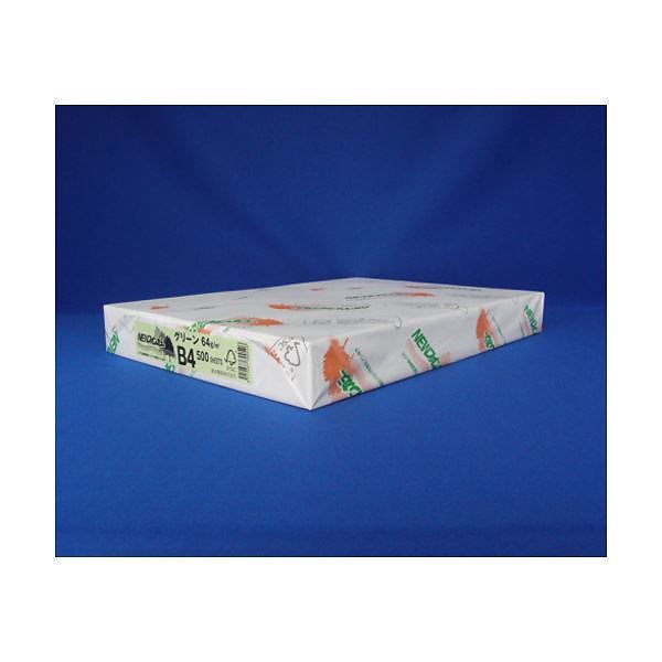 （業務用セット） 北越紀州 NEWファインカラー B4判 NEW ファインカラー B4 グリーン 500枚入 2セット
