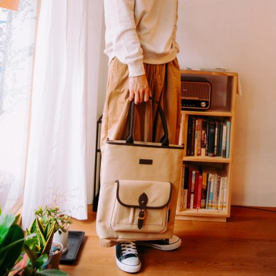 [韓国直送] AnalogMud Panoramic Shourdled Bag（Beige）