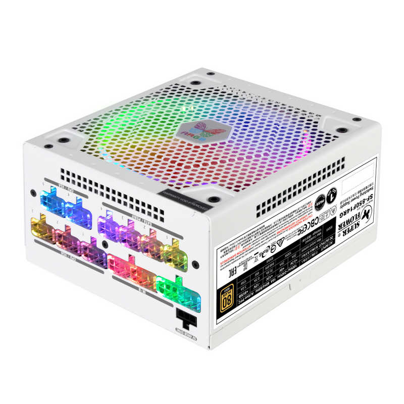 SUPERFLOWER　PC電源 LEADEX III GOLD ARGB 850W［850W /ATX /Gold］ ホワイト　Leadex3GARGB850
