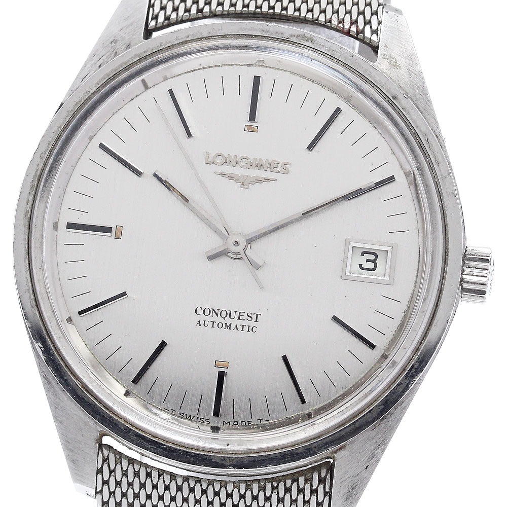 ロンジン LONGINES コンクエスト Cal.L633.1 デイト 自動巻き メンズ _918138【中古】