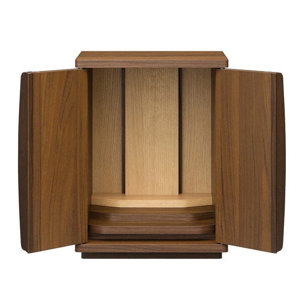 白井産業 YSR-4030D DK 国産リビング仏壇 ヤスラギ ダークブラウン メーカー直送