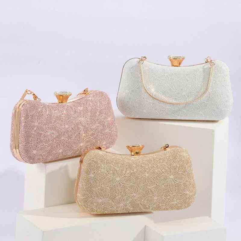 ハンドバッグ 結婚式 レディース お呼ばれ キャバ パーティー ドレス に 合う 華やか レトロ 刺繍 ディナー マッチング
