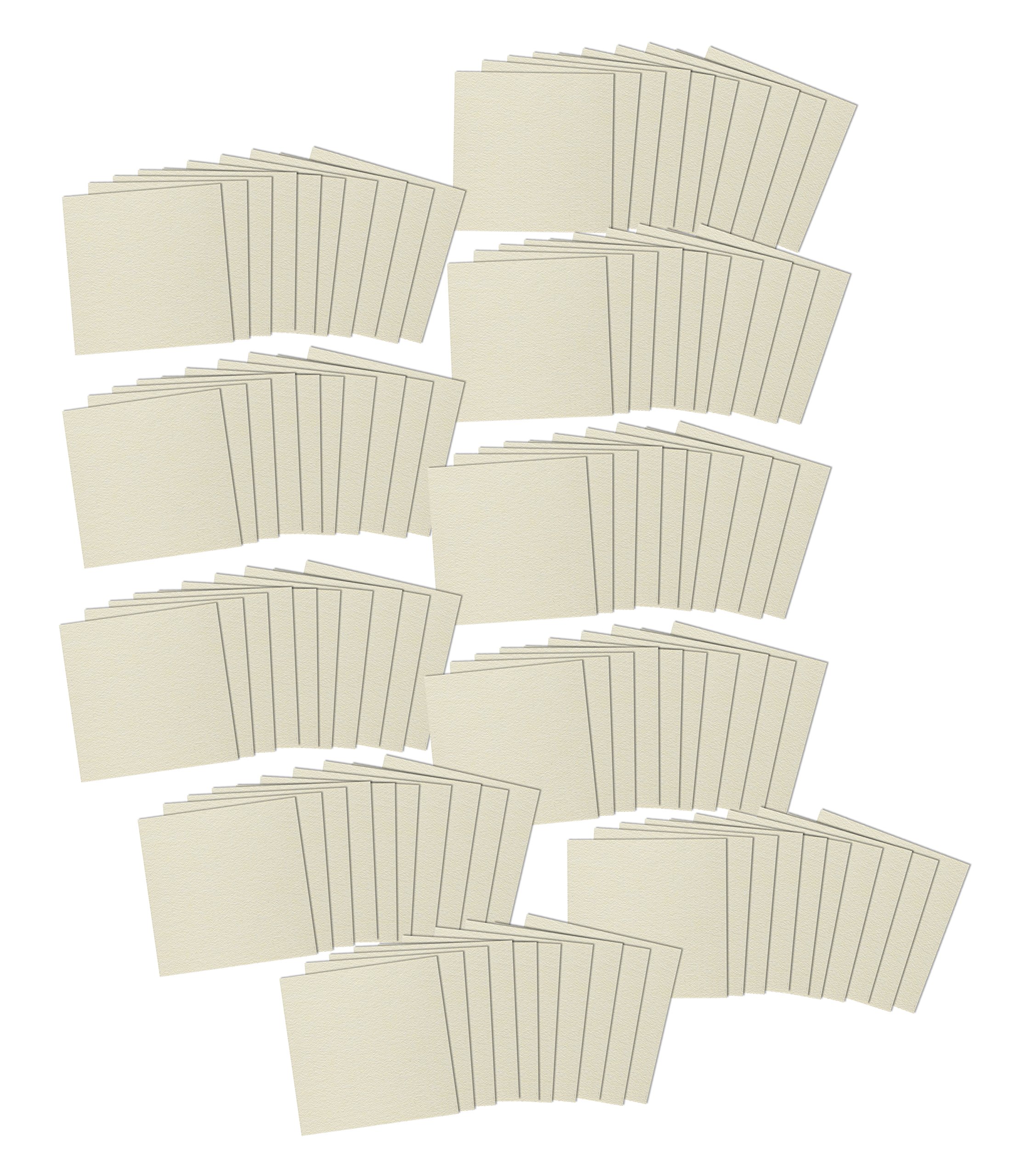 【日本製 撥水 消臭 洗える】サンコー ずれない タイルカーペット 30×30cm アイボリー 100枚 フラットタイプ おくだけ吸着 ジョイントマット KH-33