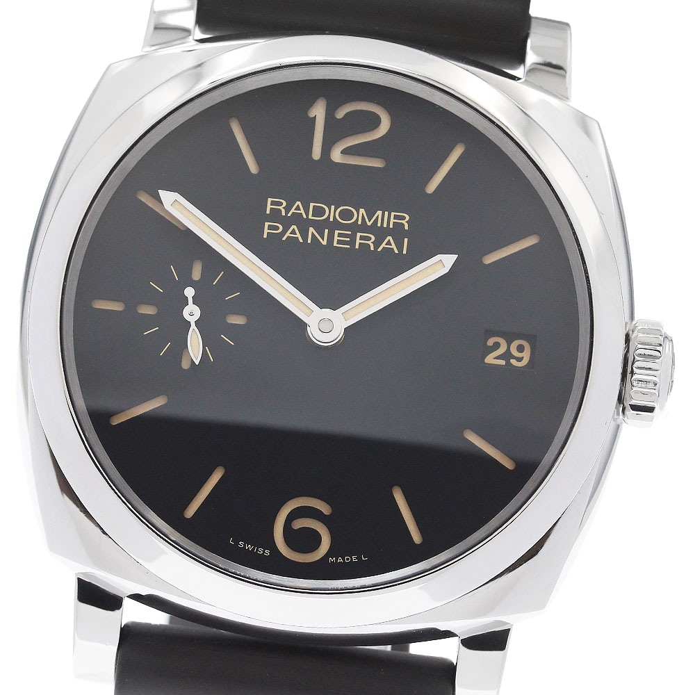 パネライ PANERAI PAM00514 ラジオミール 1940 3デイズ デイト 手巻き メンズ 良品 保証書付き_960441【中古】
