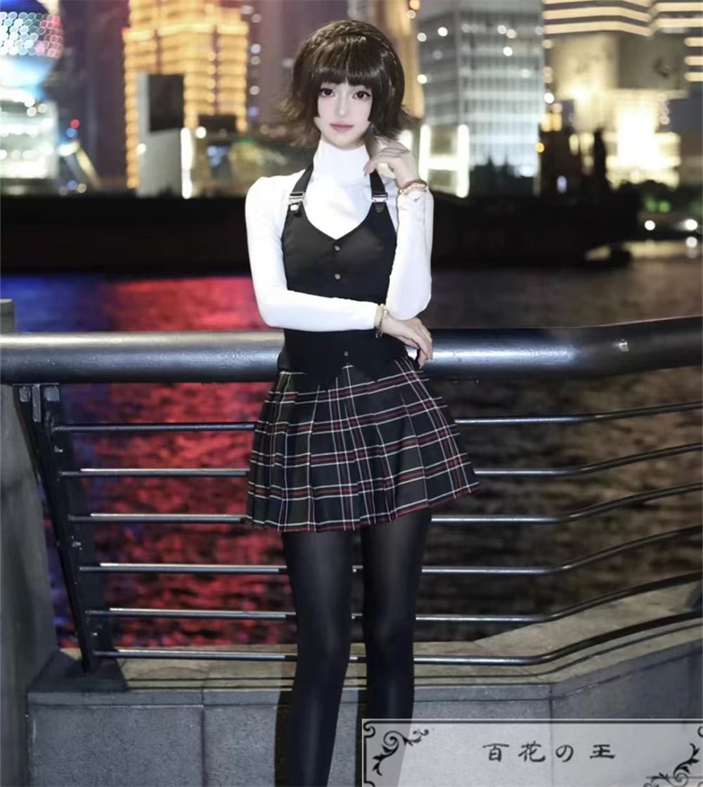 ペルソナ５ 新島真 コスプレ衣装 コスチューム