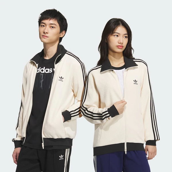 アディダス adidas ワッフル　トラックジャケット Lサイズ　新品未使用 adidas - 正規品☆ adidas ワッフル トラックジャケット☆L