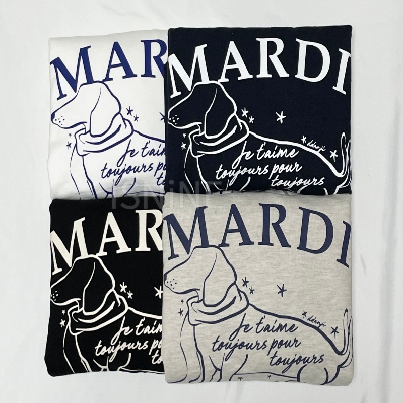 SWEATSHIRT HOLIDAY SWING THE TAIL DDANJI [公式正規品]