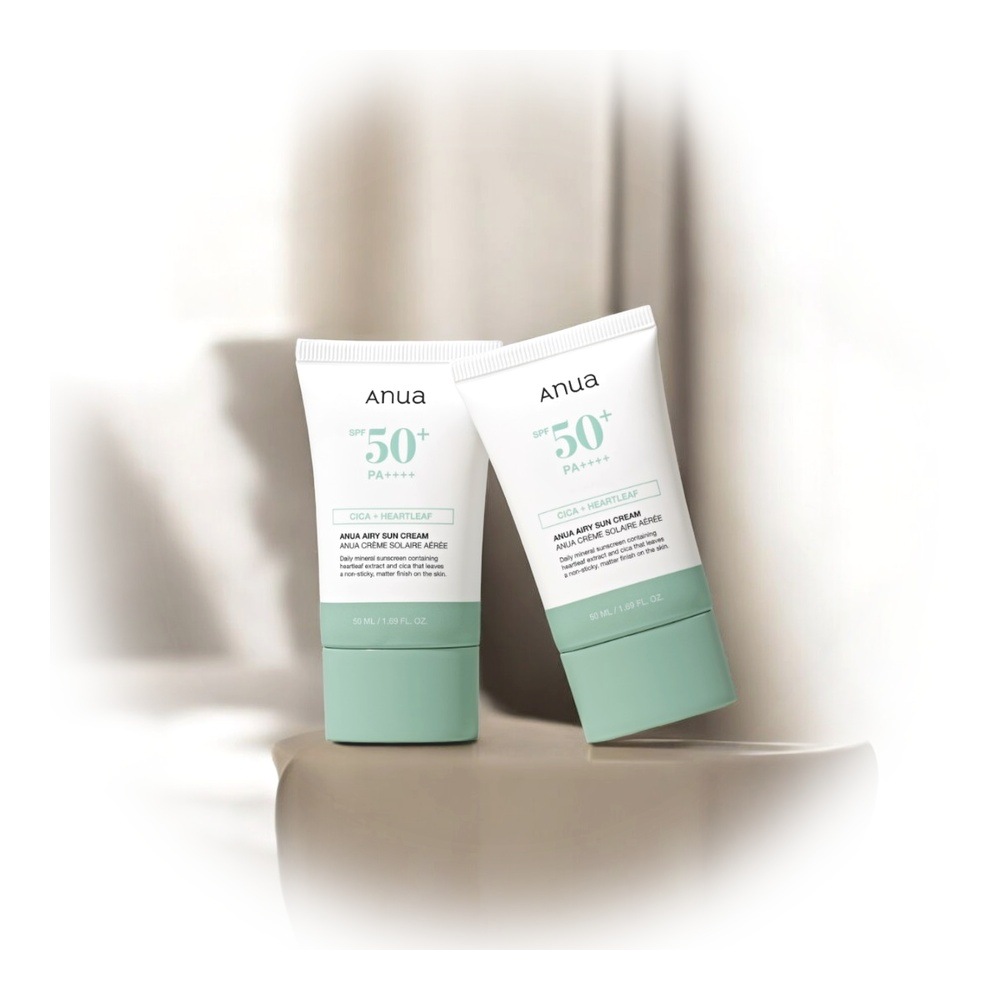 エアリー ノンケミカル 日焼け止め 50ml×2本セット SPF50+ PA++++ [UVカット+低刺激+ノンケミカル]