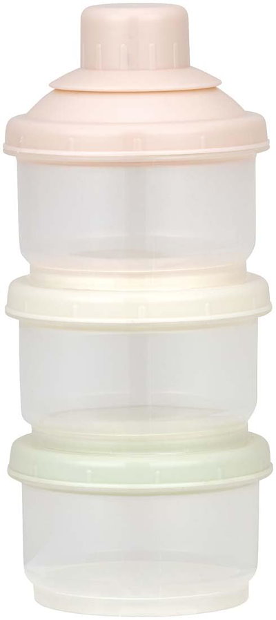 他サイト： スケーター(Skater) ミルクケース 3段式 調乳 ミルク作り 連結式 電子レンジOK ミルクケース 100ml 3個 くすみカラー CJN1M-Aの商品画像