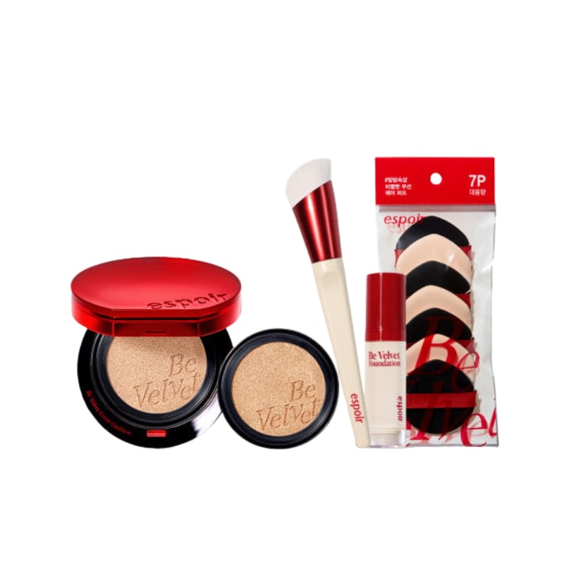 ビベルベットカバークッション SPF42 PA++ 13g×2（本品+リフィル）【ギフト：パフ7枚＋ポアブラー ファンデーションブラシ＋ミニファンデーション】 7,000円