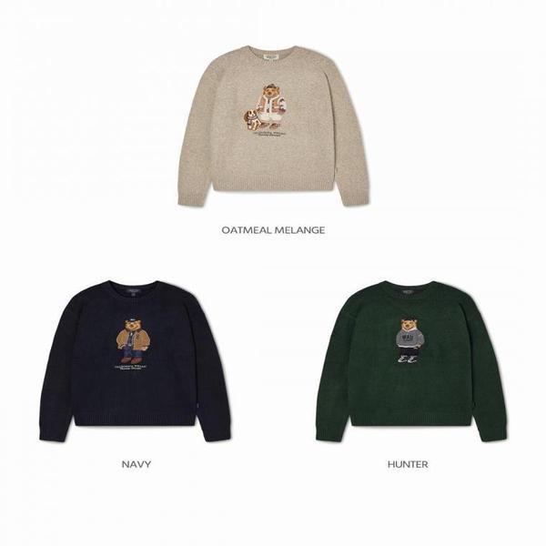 スティーブ ジャカード セーター ニット / Steve Premium Jacquard Sweater_A WHKAF4T11U