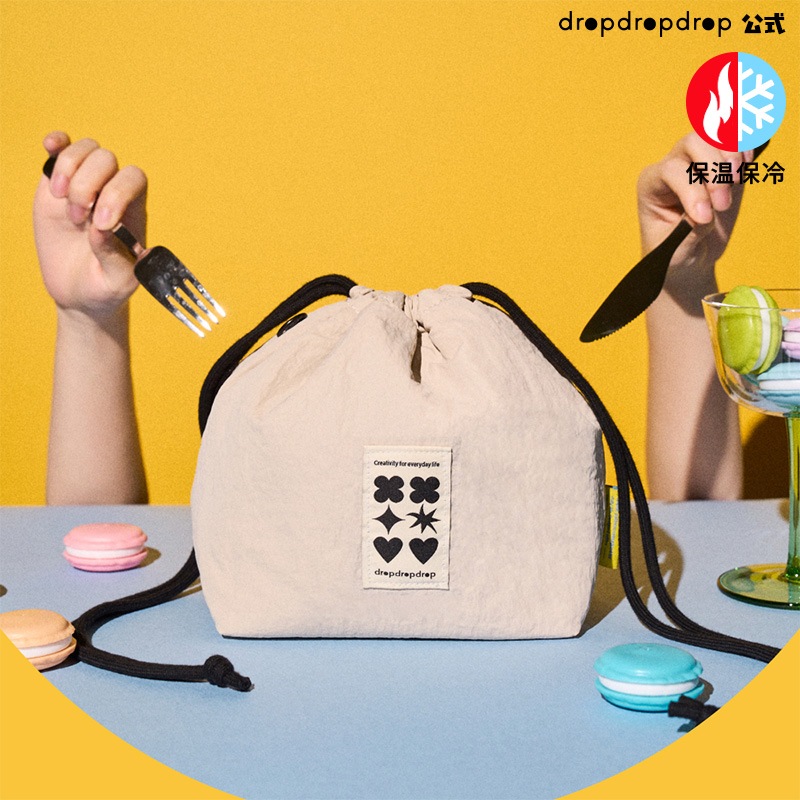 【dropdropdrop】オートグレーもちディリーバッグ / ディリーバッグ / ミニディリーバック/ランチバック/保冷バッグ 4,610円