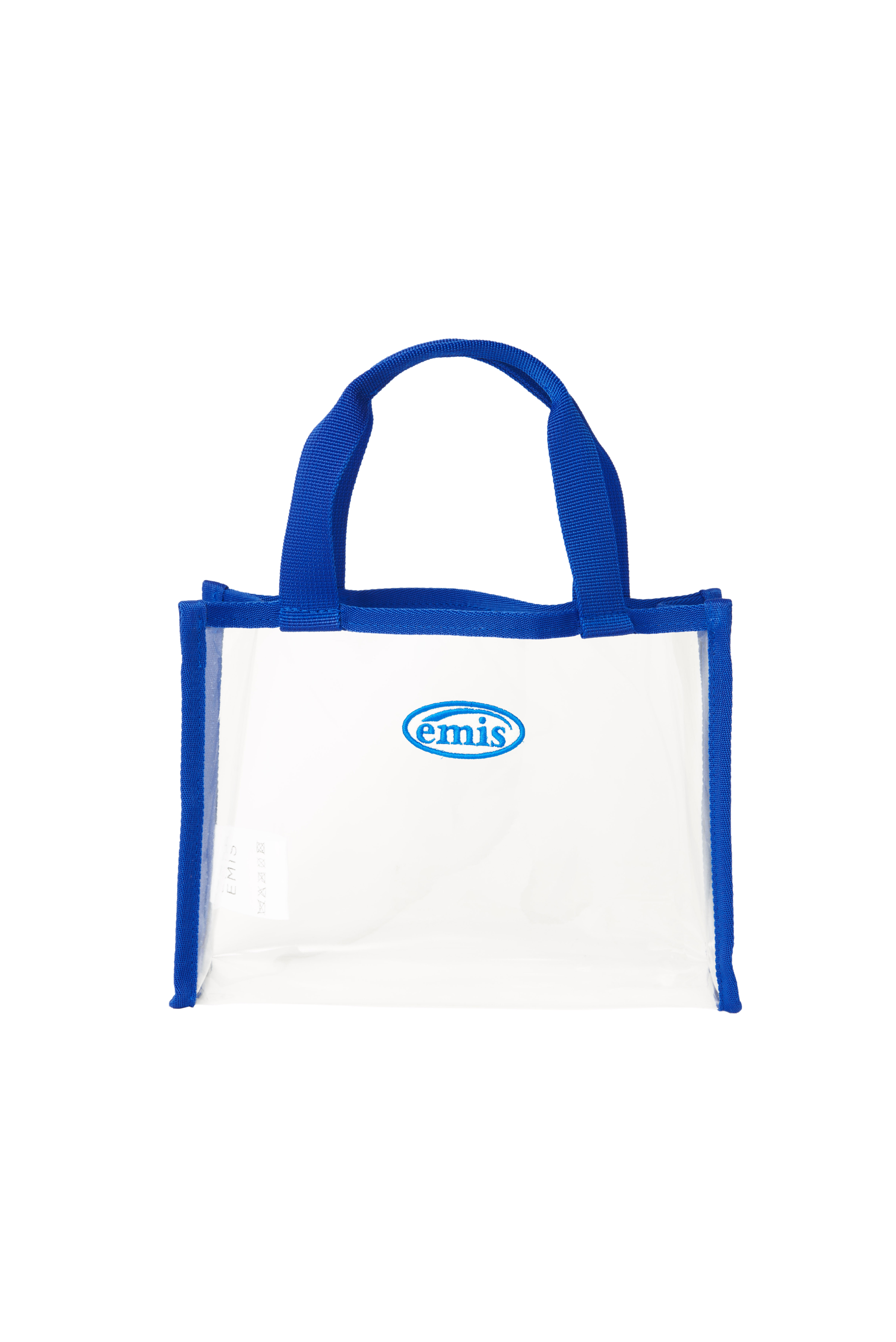 【EMIS】 CLEAR MINI SQUARE BAG : BLUE