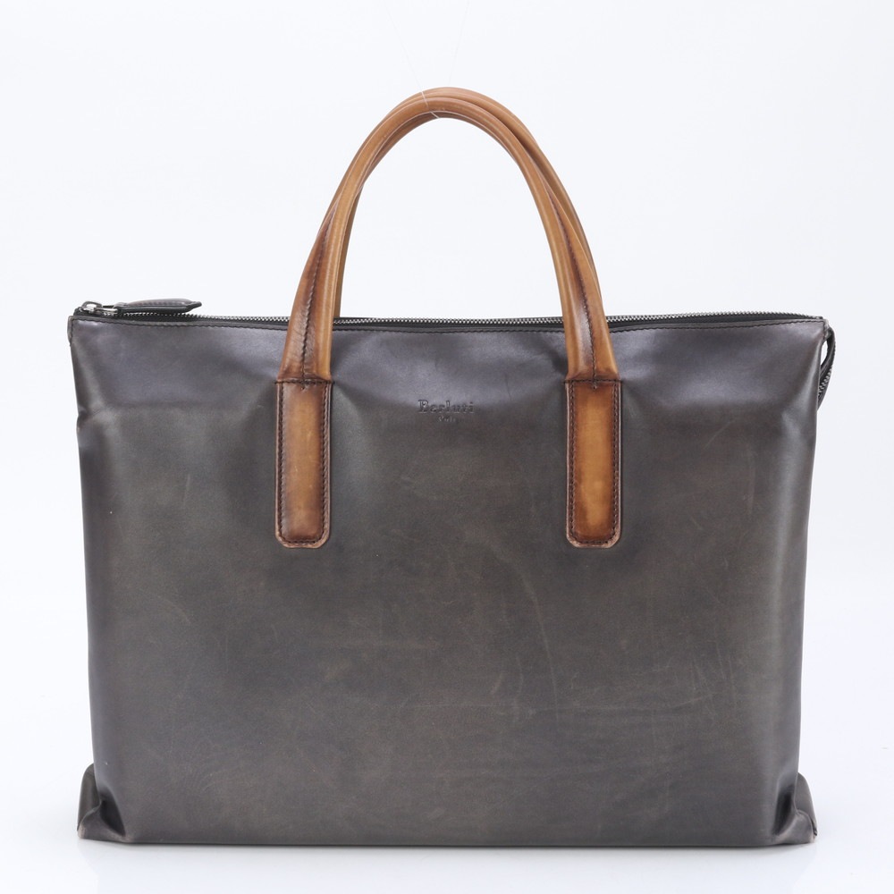 極美品 パースペクティブ レザー ビジネス バッグ 書類鞄 ブリーフケース トート 通勤 ショルダー A4 メンズ ENE BH17-6 中古 65,890円