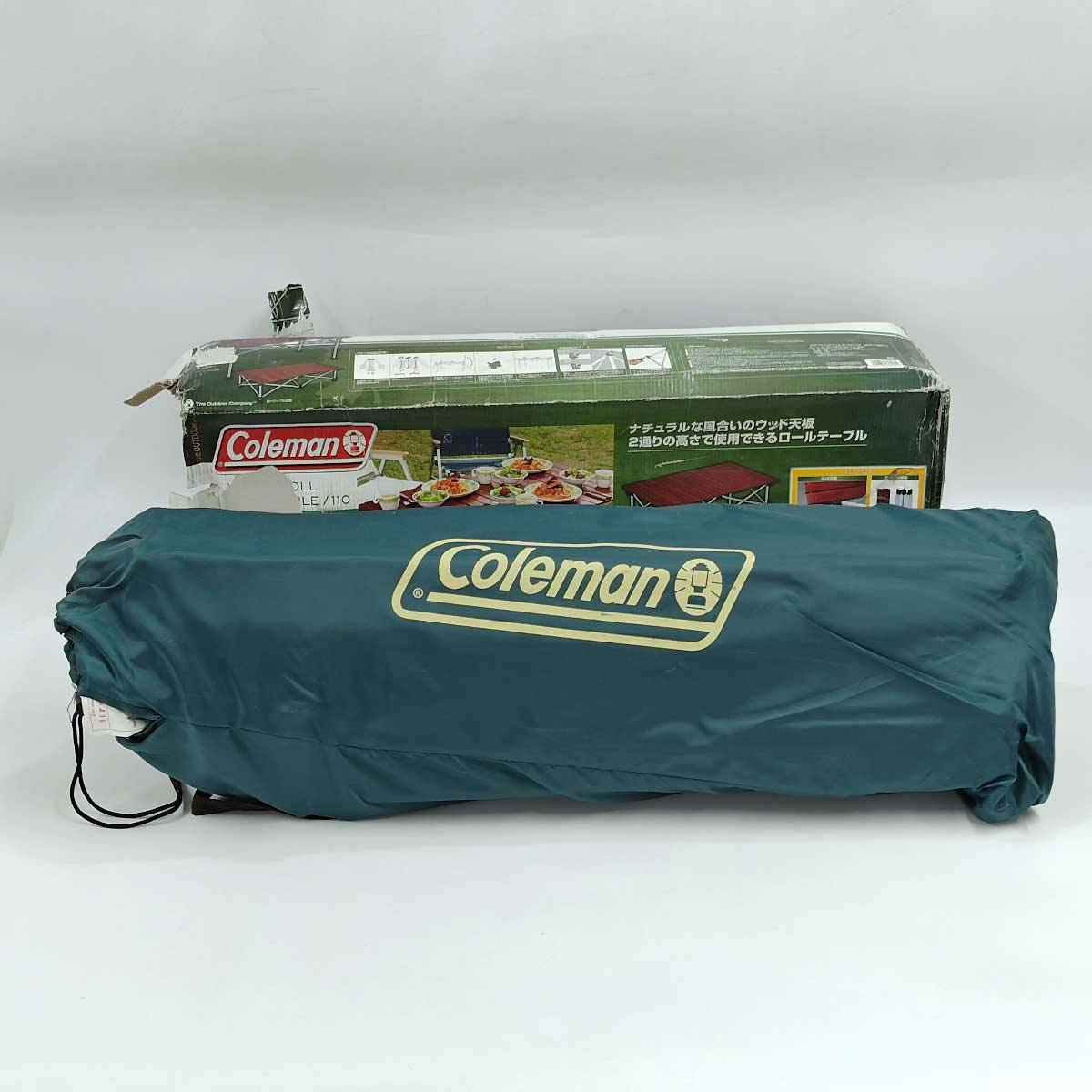 【中古】 コールマン ウッドロール 2ステージテーブル/110 170R5748 Coleman キャンプ アウトドア