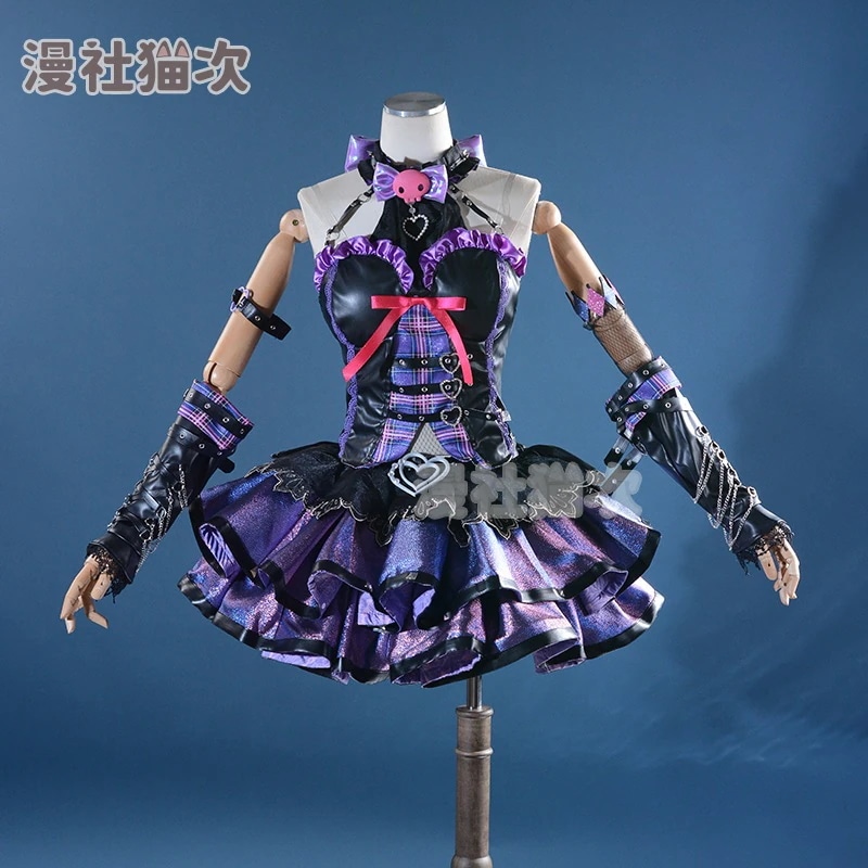 新商品 ナラカ：ブレードポイント cos ユウ・リンロン クロミ リンケージ コスプレ衣装 フルセット コミック展示 アニメ服
