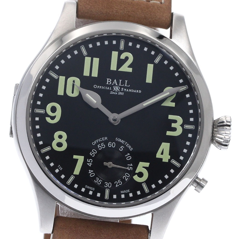 ボールウォッチ BALLWATCH NM2038D エンジニアマスターII オフィサー スモールセコンド 手巻き メンズ 良品 箱付き_897397【中古】