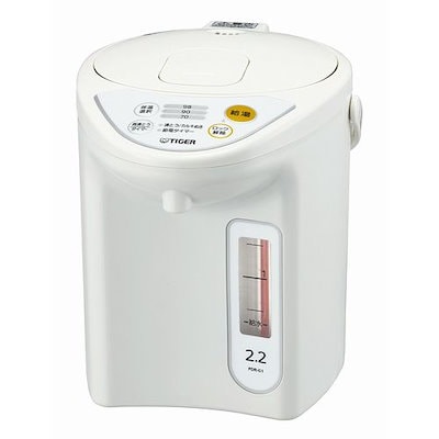 他サイト： マイコン電動ポット 2.2L/ホワイト PDR-G221-Wの商品画像