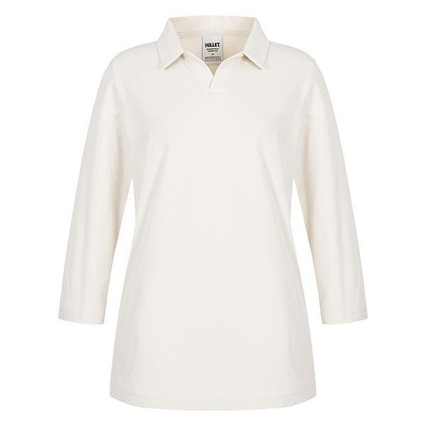MG01 [ 25SS 행사 ] 女性 春 Tシャツ オープンカラー 7分袖 ボンヌ カラー Tシャツ (S46599572)