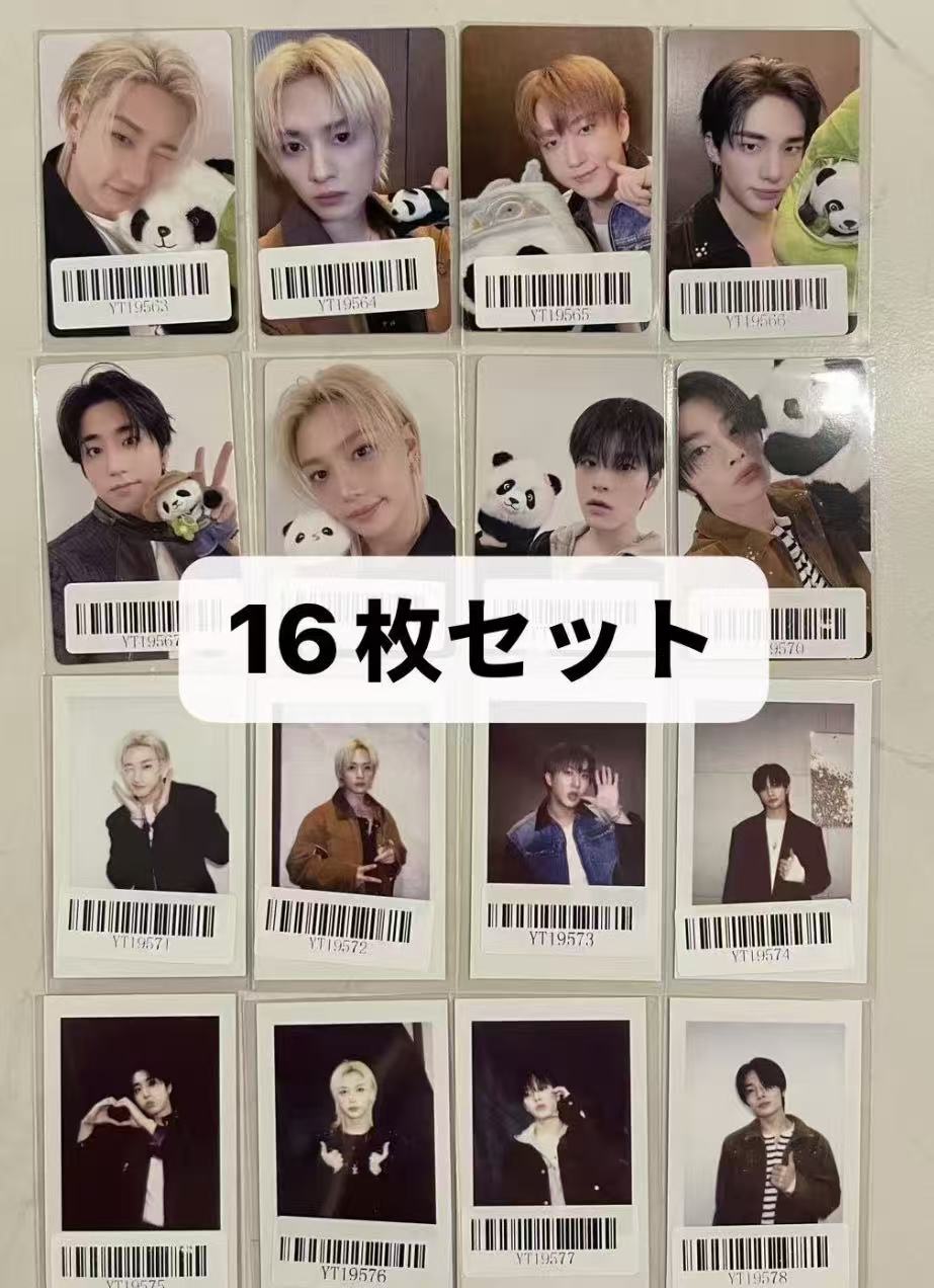 【最短当日発送】straykids karma KMS 深セン サイン会　中華　ポラロイド　チェキ トレカ　特典 16枚セット