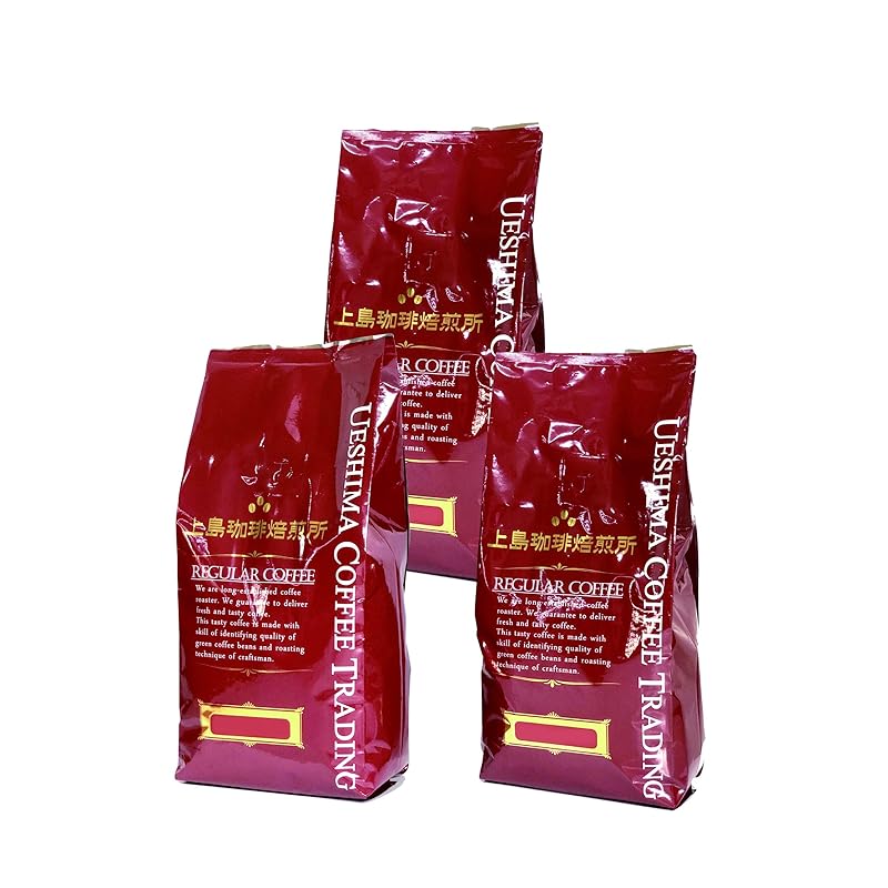 上島珈琲焙煎所 ブレンド コーヒー豆 モカ 1.5 kg ( 500 g × 3袋 ) 【豆】まろやかモカブレンド