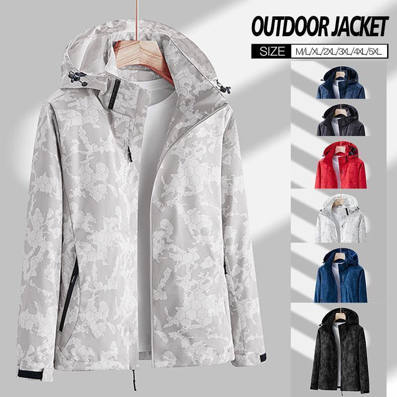 【即納】マウンテンパーカー パーカー メンズ 迷彩 カモ柄 ジャケット ウインドブレーカー ジャンバー アウター 通勤 撥水 春秋 大きいサイズ フード付き