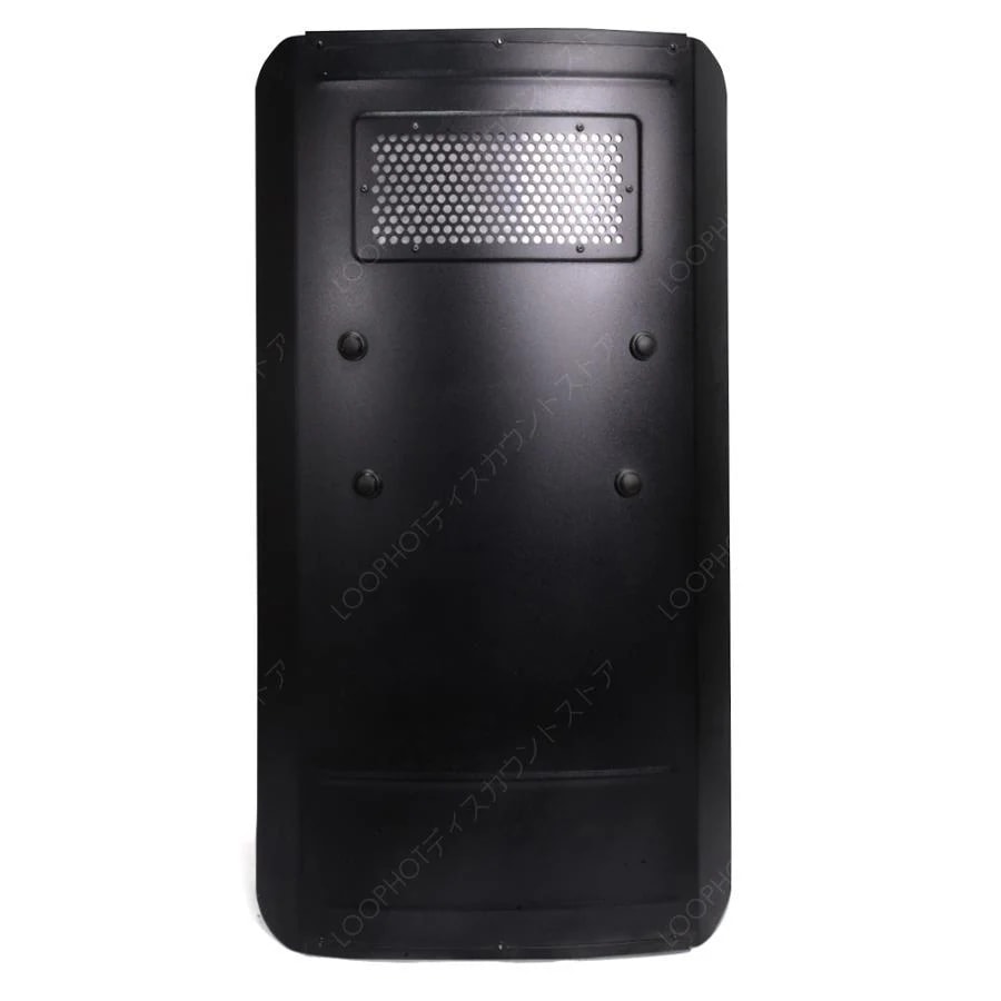 防護盾 ロングシールド アルミ合金製 ライオットコントロール 護身 サバゲー 警察 ポリス SWAT コスプレ 装備品 楯 バックラー-42