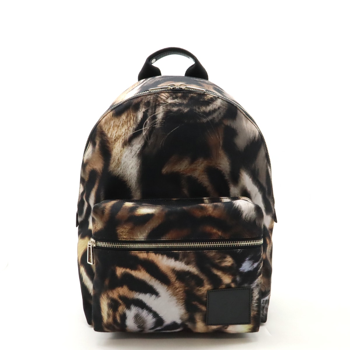 PS Paul Smith ピーエス ポールスミス タイガー バックパック リュックサック キャンバス レザー ブラウン ブラッ