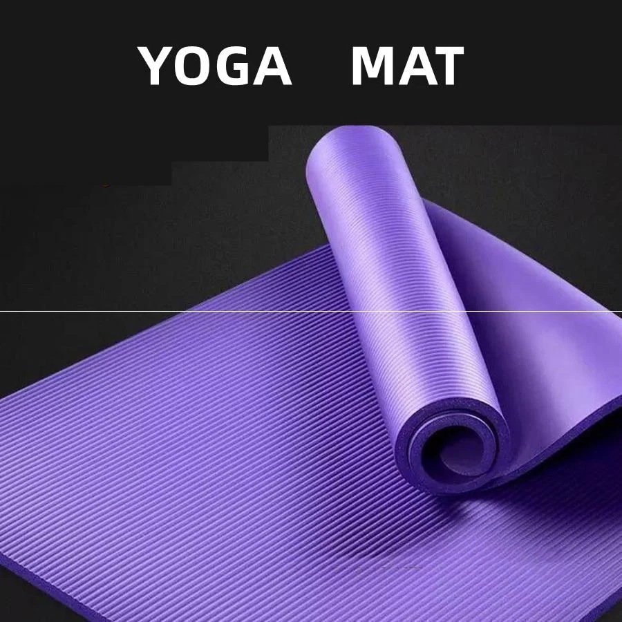 【即時割引】ヨガマット20mm 厚手 幅広 滑らない ケース ストレッチマット 2cm ヨガラグ ヨガ 収納ケース付き トレーニングマット エクササイズマット