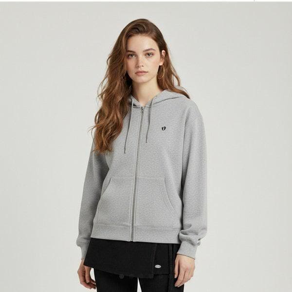 女性用ボンディングフードジップアップ 10540-134-852-45T-SH