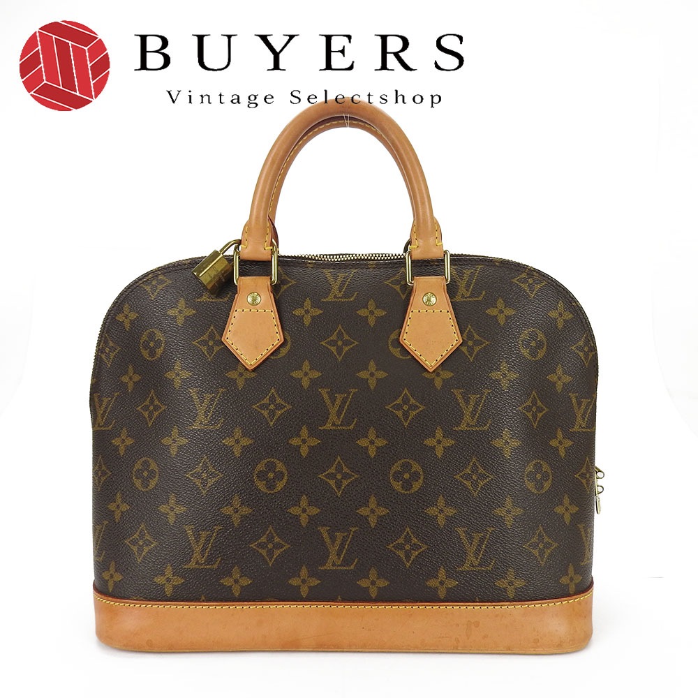 中古 ルイヴィトン モノグラム ハンドバッグ アルマ M51130 レザー レディース 女性 ゴールド金具 普段使い LOUIS VUITTON Hand Bag
