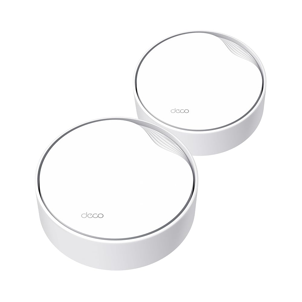 TP-Link Deco X50-PoE AX5400 Wi-Fi 6メッシュシステム (2.5G PoE対応) 2ユニット