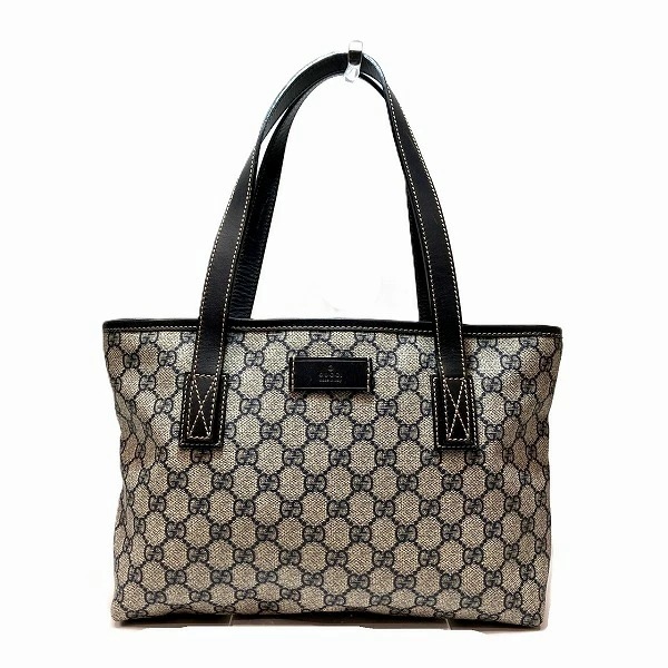 グッチ GGスプリーム PVCコーティングキャンバス 211133 バッグ トートバッグ 【中古】