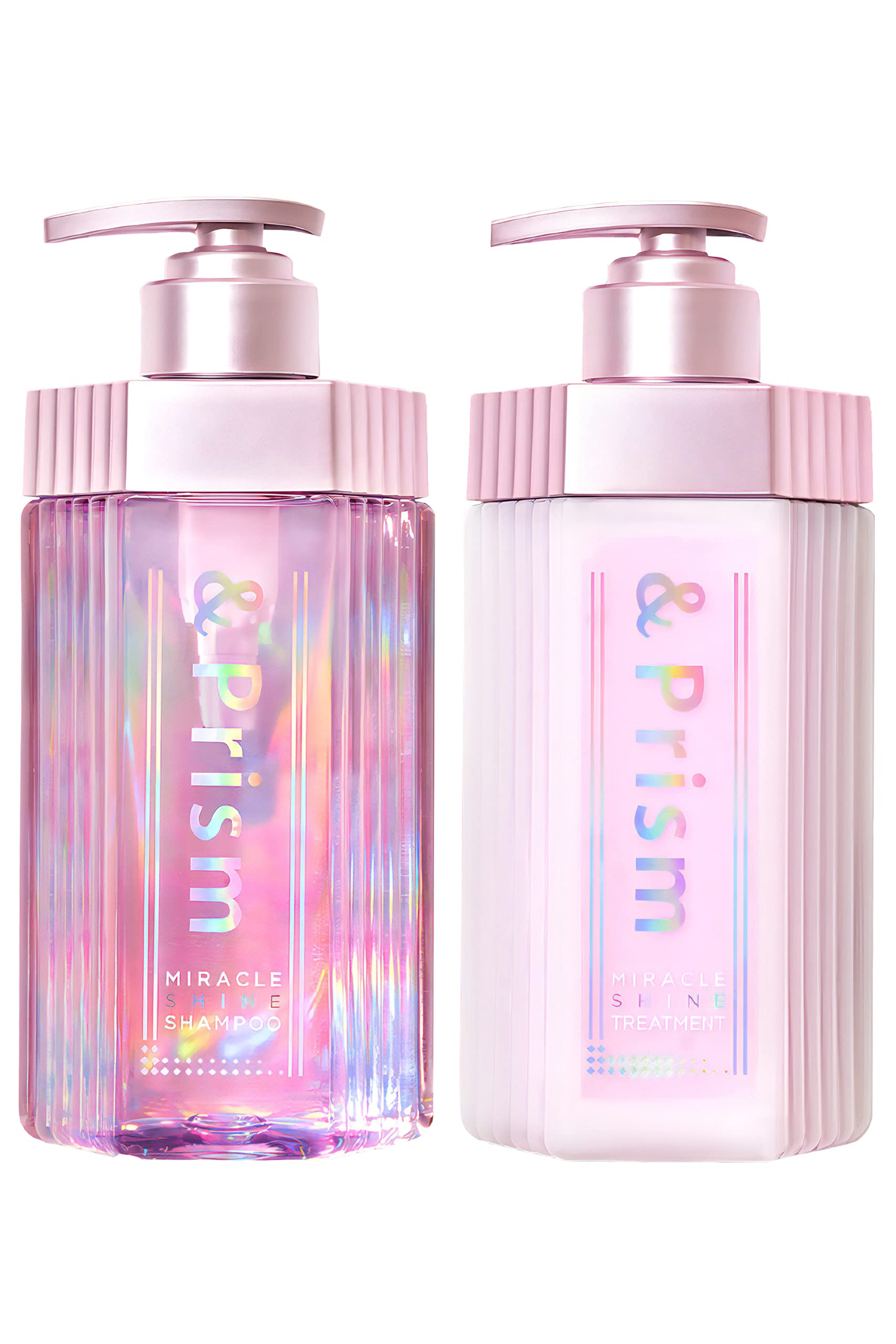 &Prism [ アンドプリズム ] ミラクルシャイン シャンプー & トリートメント『プラチナ美容シャンプーで芯から輝くキラリ髪へ』