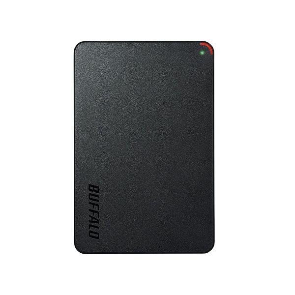 外付けHDD ブラック HD-PCFS2.0U3-BBA ポータブル型/2TB