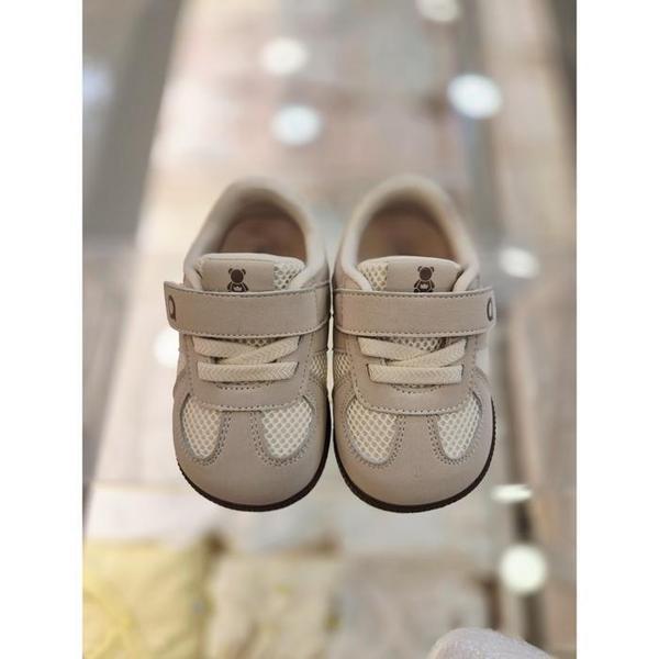 セーブゾーン03 ベージュ ヌバック メッシュ スニーカー AQ01T176407A (S44786041)