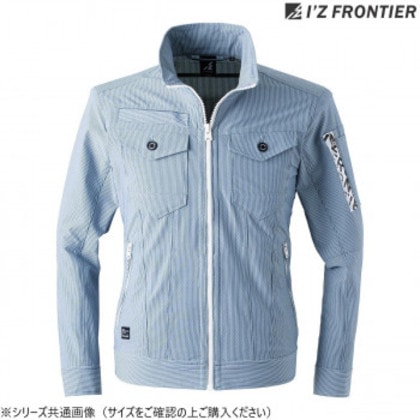 アイズフロンティア ストライプサッカージャケット 11 I.D.ブルー L 3450 6,235円