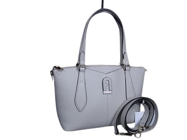 ハンドバッグ ダフネ サッチェル レザー - 2WAY グレージュ ショルダーバッグ トートバッグ ショッピングバッグ 鞄 ブランド ビジネス 斜め掛け 肩掛け 上品【本物保証】