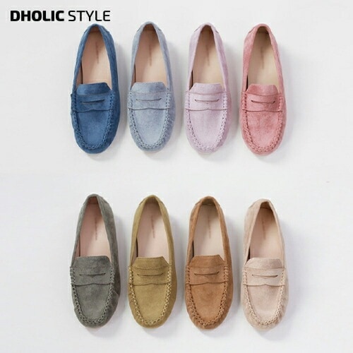 [メガ割りSALE]フェイクスエードコインローファー・p337688