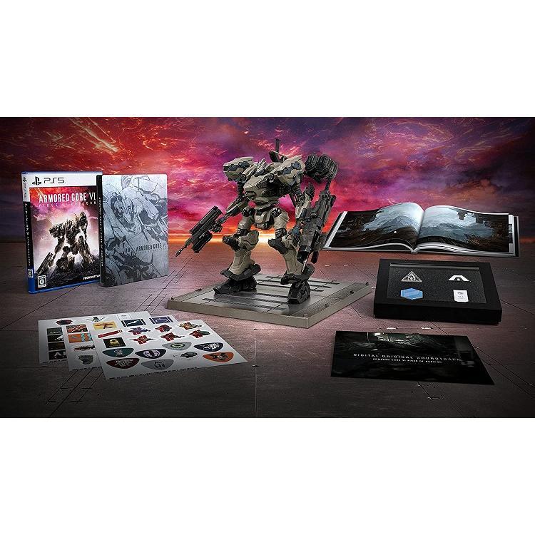 【新品未開封】PS5ソフト　アーマードコア6 コレクターズエディション Amazon.co.jp: 【PS5】ARMORED CORE Ⅵ FIRES OF RUBICON : ゲーム
