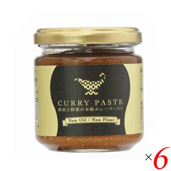ムソー 果実と野菜の本格カレーペースト 180g 6個セット