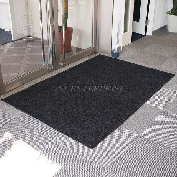 Funderful 業務用玄関マット（屋内用） 120x180cm ブラック
