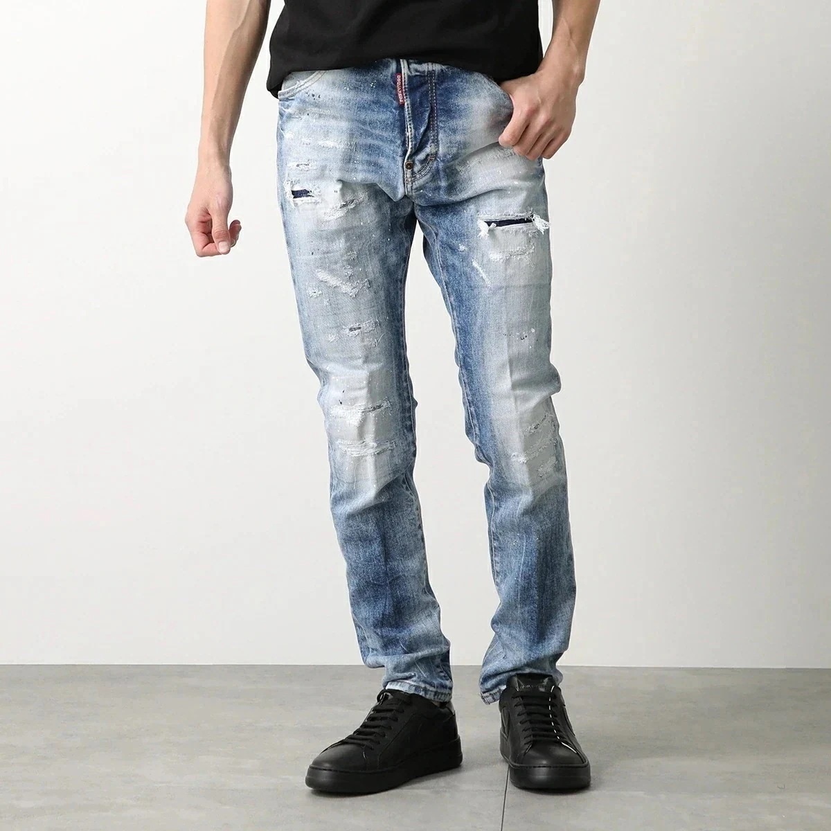 DSQUARED2 ディースクエアード ジーンズ Light Scarface Wash Cool Guy Jeans S71LB1590 S30663 メンズ 【mega】 45,170円