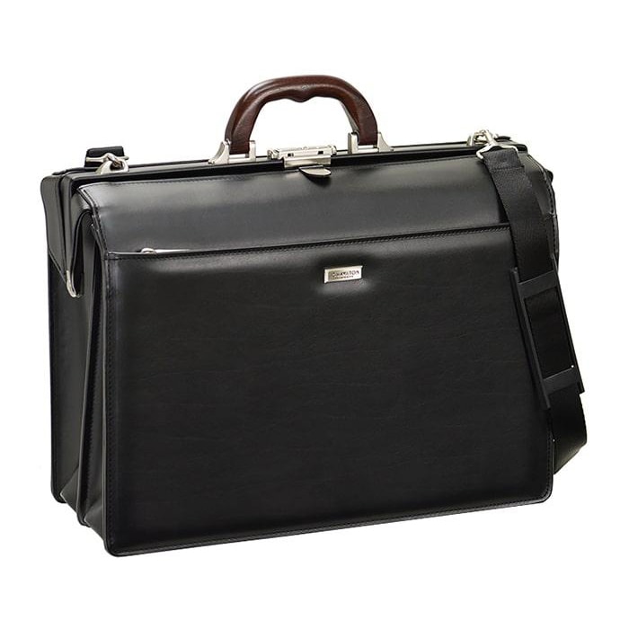 ビジネスバッグ メンズ 国産 22307 木製ハンドル ダレスバック ファスナー仕切り付き a4ファイル 軽量 撥水 通勤 通学