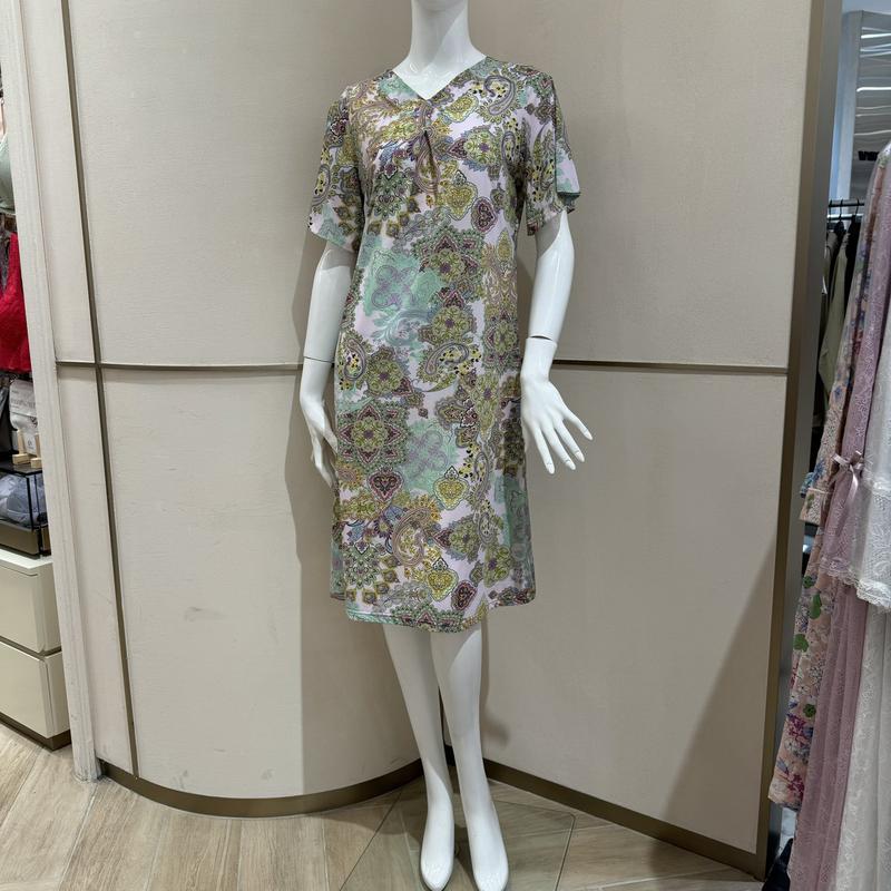 [シーズンオフ商品] Salut ナイロン ペイズリー捺染ガウン (WGN862W)