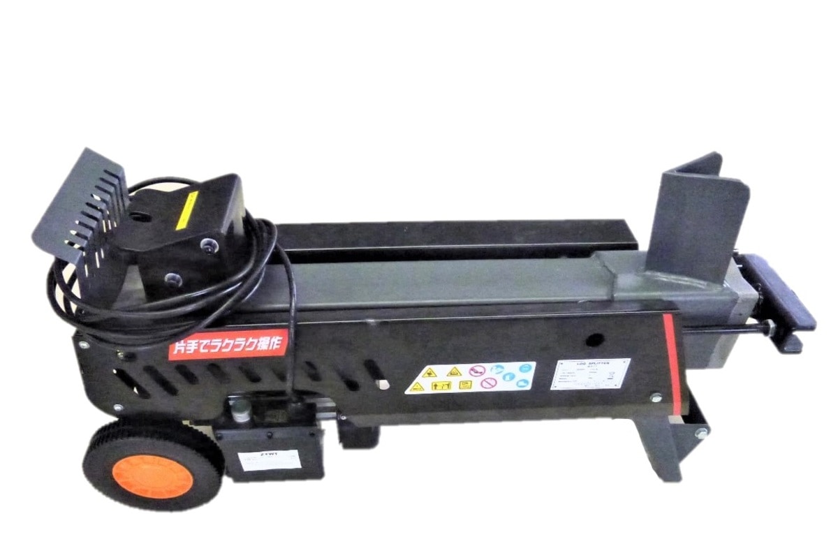 シンセイ 薪割り機 NWS7T 7t 油圧式電動薪割機 シングルハンド