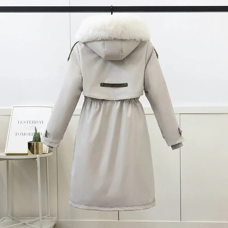 厚手 冬 中綿コート 暖かい フード付き レディース 裏起毛ジャケット アウター 福袋 アウター ファーカラー ショートコート ウエスト 軽量 ダウン混綿ジャケット