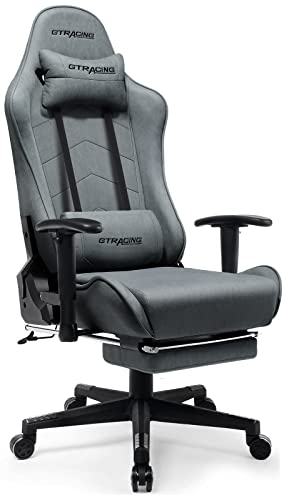 色：ブルー Gtracing ゲーミングチェア オットマン付き オフィスチェア デスクチェア パソコ 24,788円