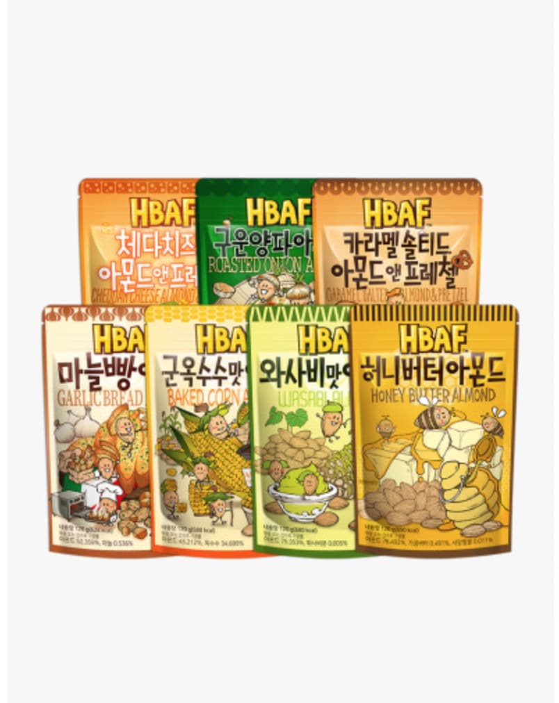 バフアーモンド120g,7袋セット